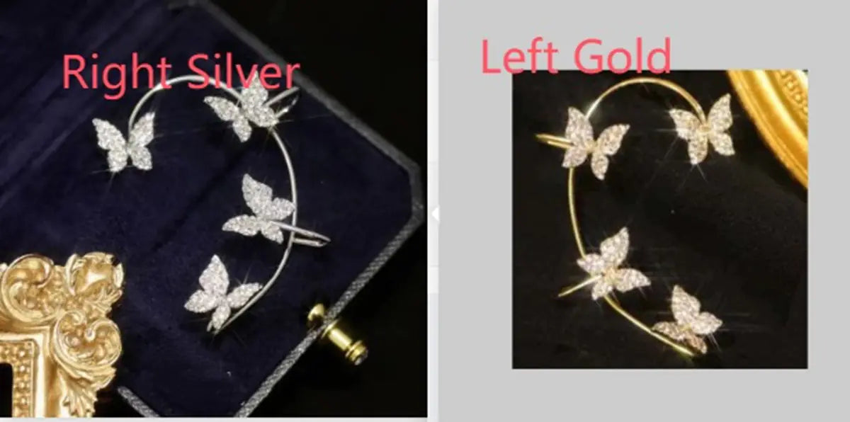 Fashion Vibe™ Earrings Set – Butterfly Hook Earrings