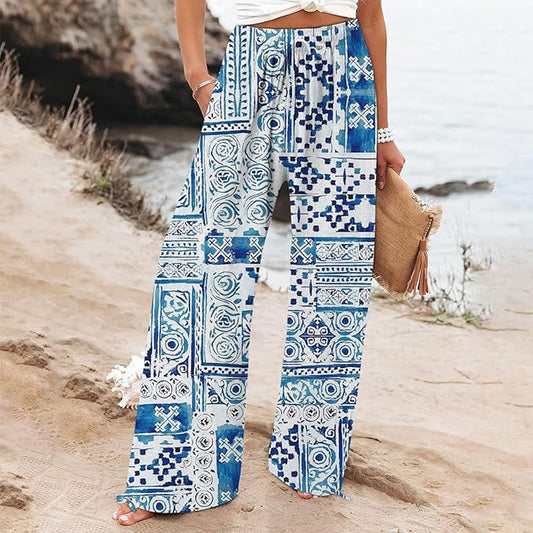 Fashion Vibe™ Comfy Wide – Flowy Summer Pants